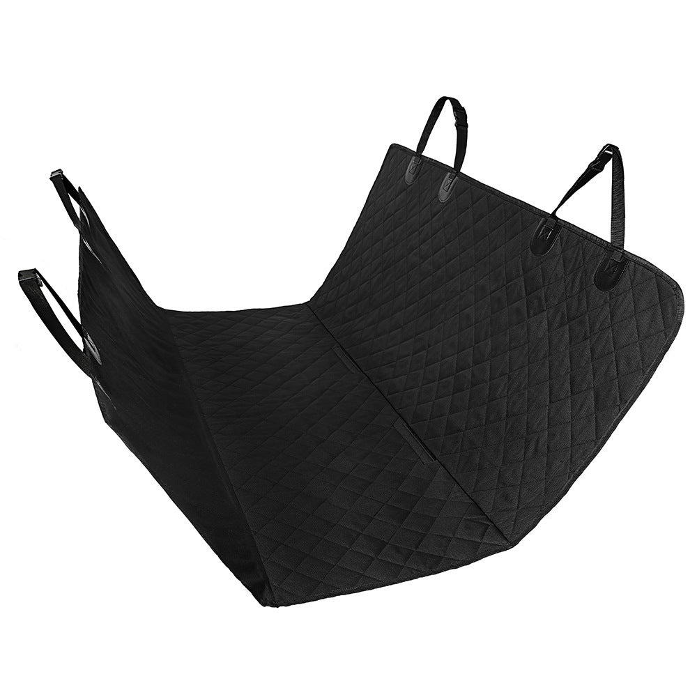 Dog Car Seat Cover with Mesh Window – Waterproof, Non-Slip & Travel-Ready