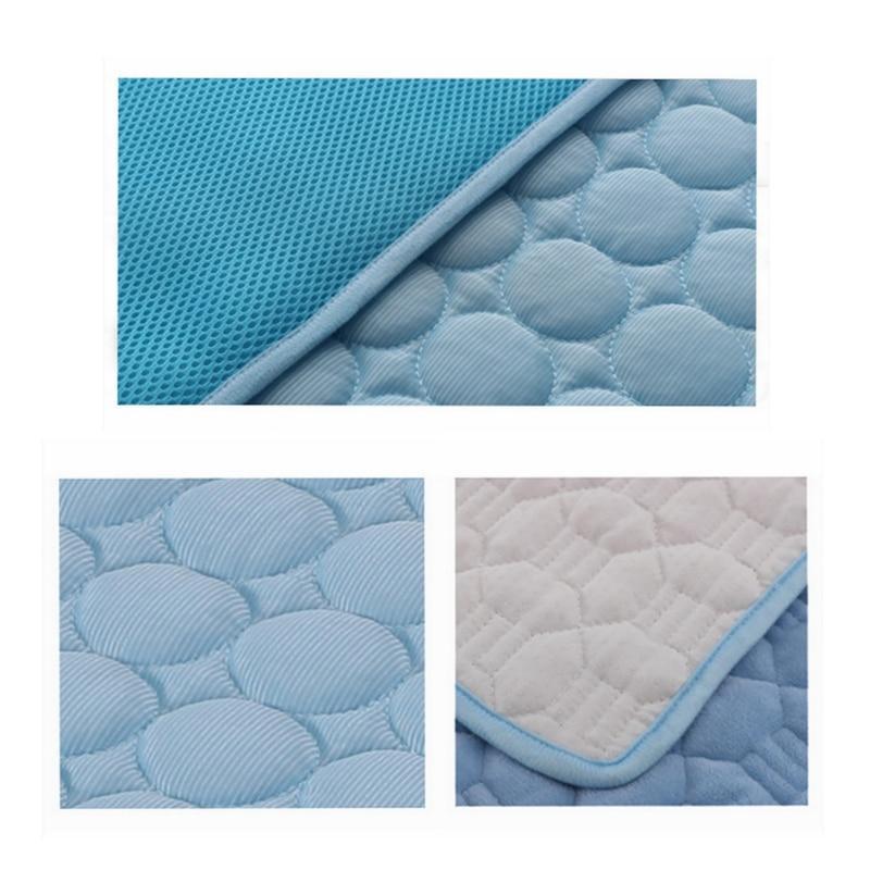 Summer Cooling Pad for Dogs & Cats – Ice Silk Pet Bed