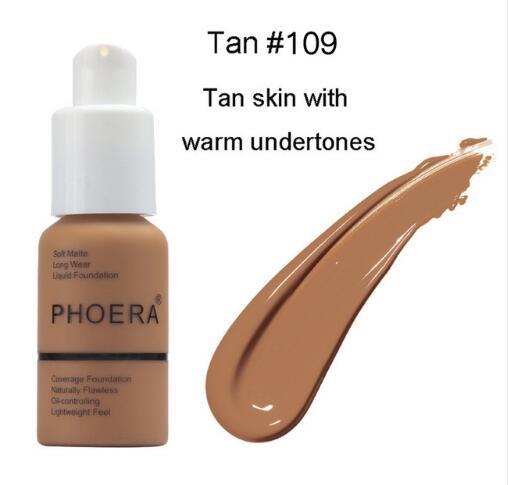 Matte Liquid Foundation – Oil Control, Full Coverage, and Natural Finish Concealer Cream for Flawless Skin