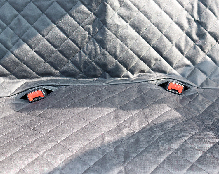 Dog Car Seat Cover with Mesh Window – Waterproof, Non-Slip & Travel-Ready