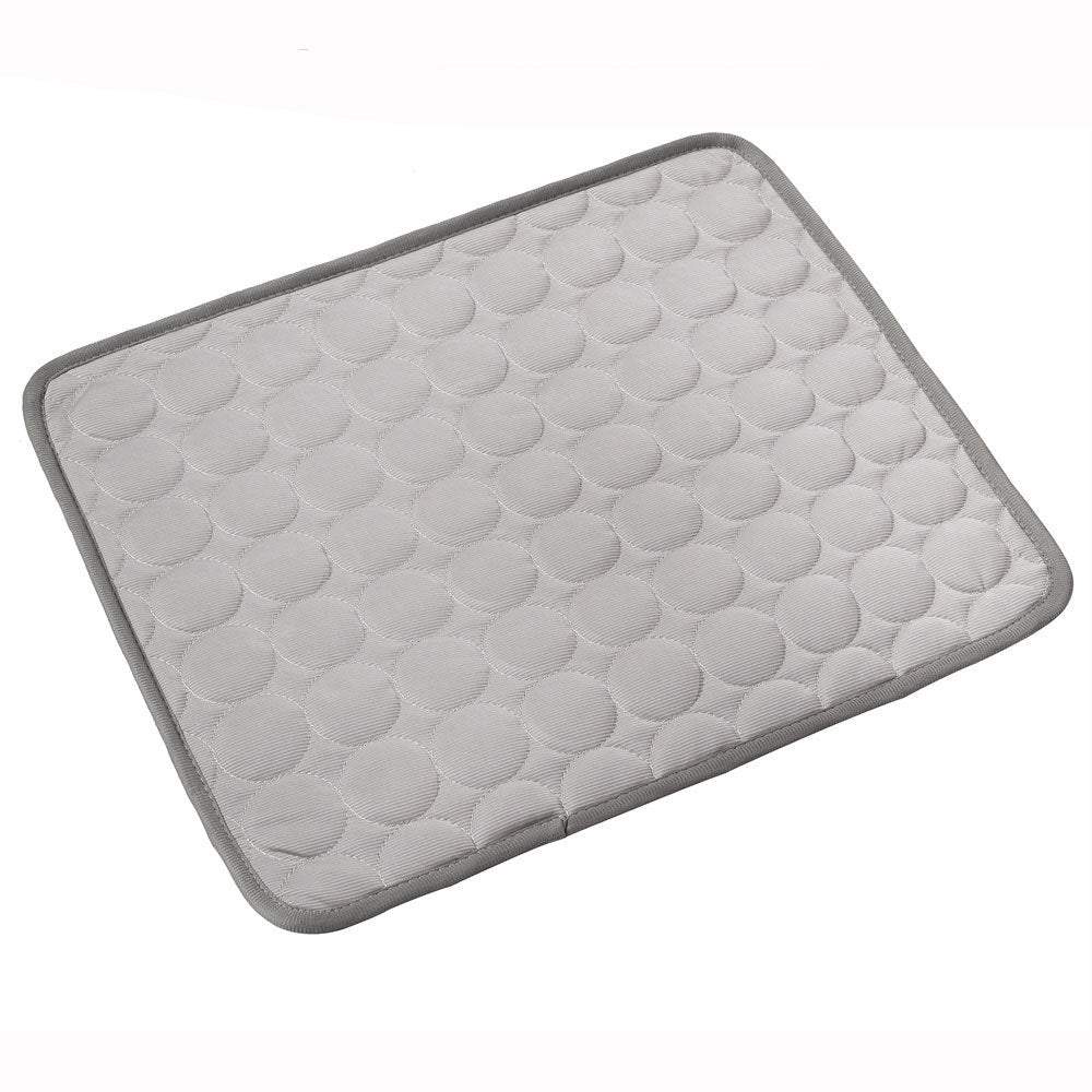 Summer Cooling Pad for Dogs & Cats – Ice Silk Pet Bed