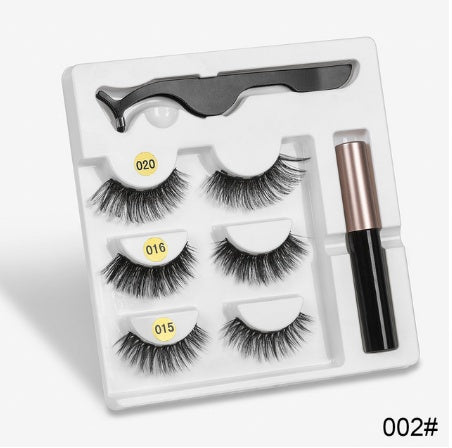 Magnetic False Eyelashes – Reusable Natural Look Lashes with Cotton Band for Effortless Glamour