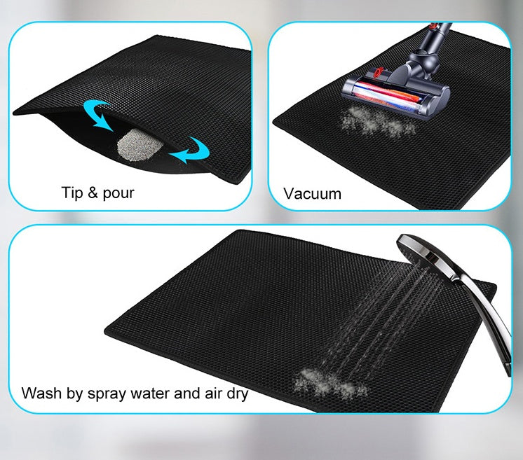 Honeycomb Cat Litter Mat – Keep Your Floors Clean and Your Cat Happy
