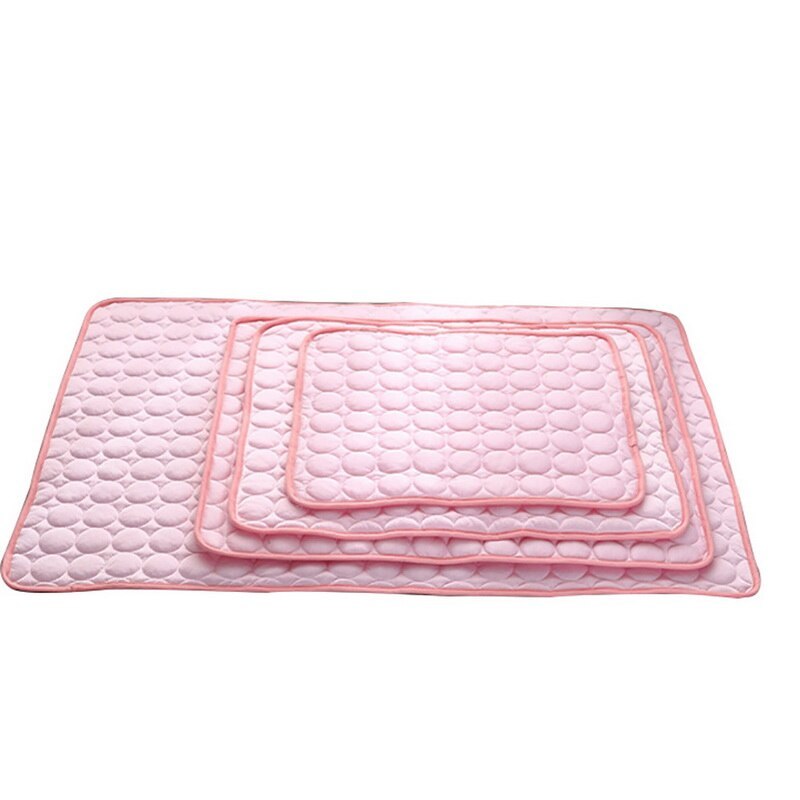 Summer Cooling Pad for Dogs & Cats – Ice Silk Pet Bed