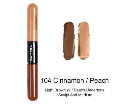 2-in-1 Double Head Liquid Concealer – Full Coverage, Natural Finish & Brightening Formula for All Skin Types