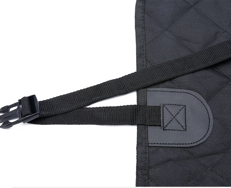 Dog Car Seat Cover with Mesh Window – Waterproof, Non-Slip & Travel-Ready
