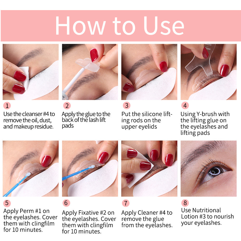 Lash Lift Kit – Professional Eyelash Perm & Curling Set for Long-Lasting Natural Lift (6–8 Weeks)