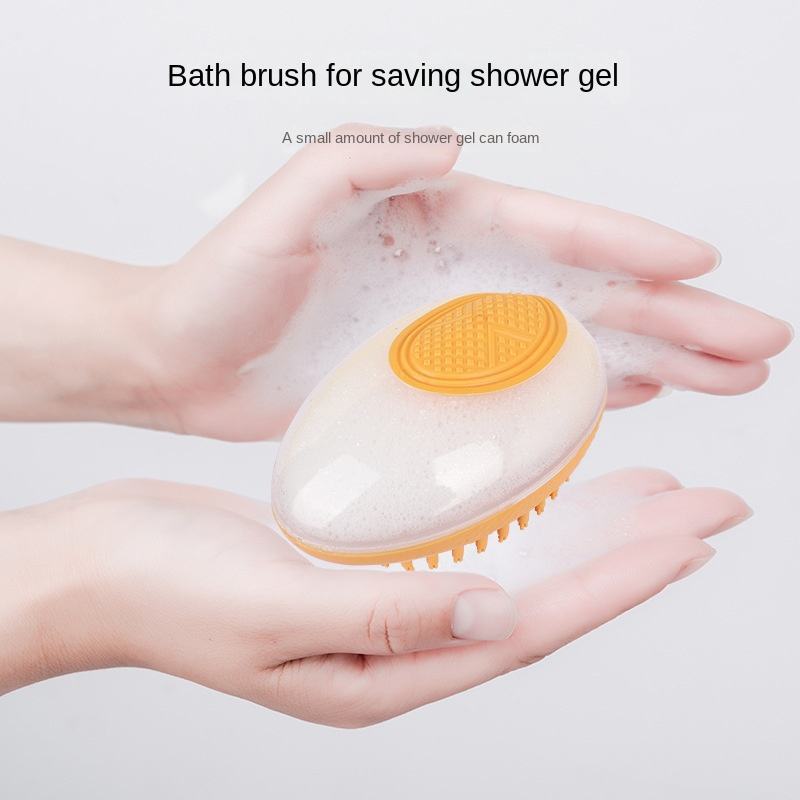 2-in-1 Pet Bath & Massage Brush – Gentle Grooming, Deep Cleaning