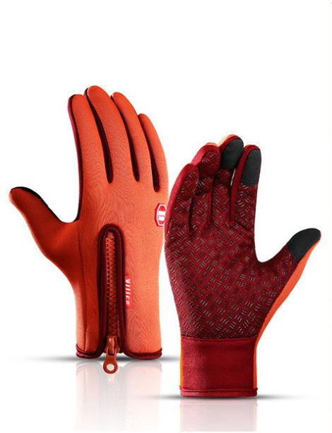 Waterproof Thermal Gloves with Touch Screen – Anti-Slip Winter Riding & Sports Gloves