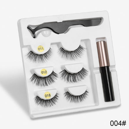 Magnetic False Eyelashes – Reusable Natural Look Lashes with Cotton Band for Effortless Glamour