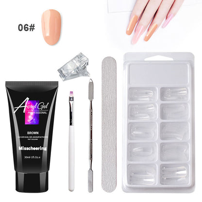 Painless Gel Nail Builder – No Forms Needed
