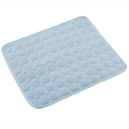 Summer Cooling Pad for Dogs & Cats – Ice Silk Pet Bed
