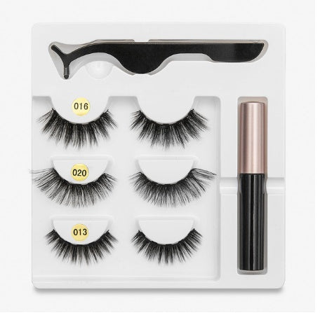 Magnetic False Eyelashes – Reusable Natural Look Lashes with Cotton Band for Effortless Glamour