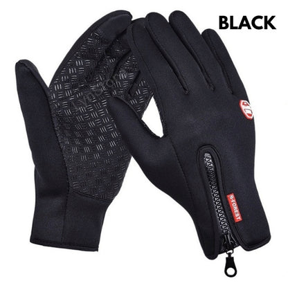 Waterproof Thermal Gloves with Touch Screen – Anti-Slip Winter Riding & Sports Gloves