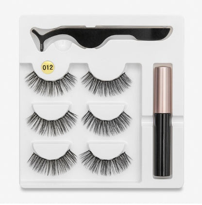 Magnetic False Eyelashes – Reusable Natural Look Lashes with Cotton Band for Effortless Glamour