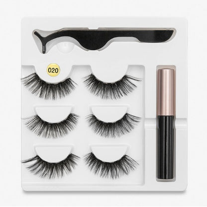 Magnetic False Eyelashes – Reusable Natural Look Lashes with Cotton Band for Effortless Glamour