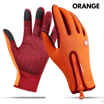 Waterproof Thermal Gloves with Touch Screen – Anti-Slip Winter Riding & Sports Gloves