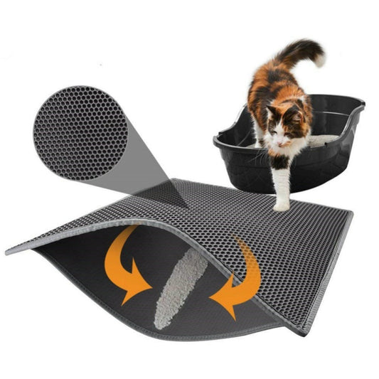 Honeycomb Cat Litter Mat – Keep Your Floors Clean and Your Cat Happy