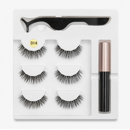 Magnetic False Eyelashes – Reusable Natural Look Lashes with Cotton Band for Effortless Glamour