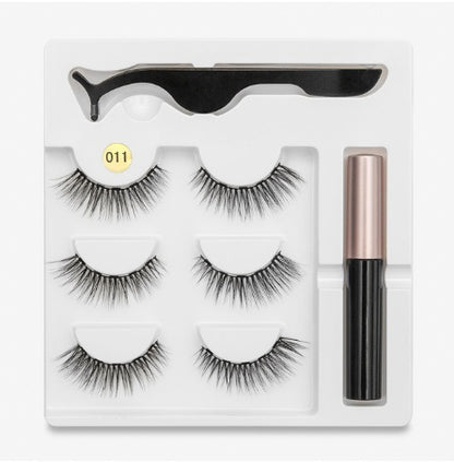Magnetic False Eyelashes – Reusable Natural Look Lashes with Cotton Band for Effortless Glamour
