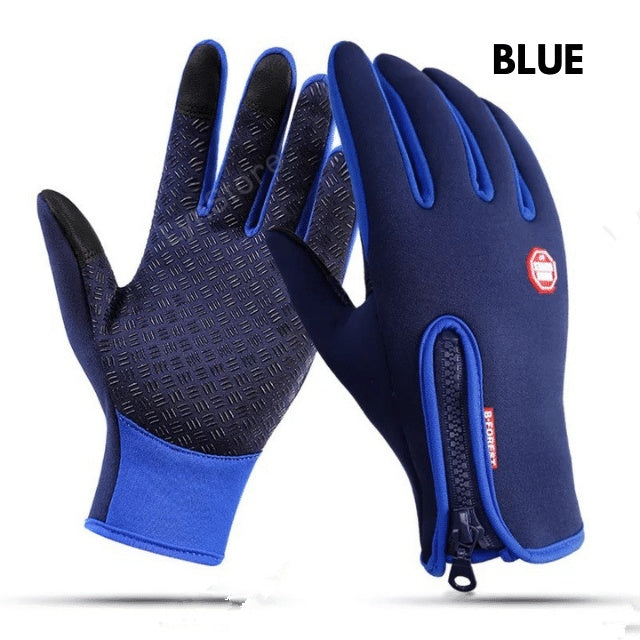 Waterproof Thermal Gloves with Touch Screen – Anti-Slip Winter Riding & Sports Gloves