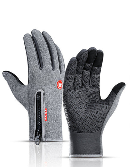 Waterproof Thermal Gloves with Touch Screen – Anti-Slip Winter Riding & Sports Gloves