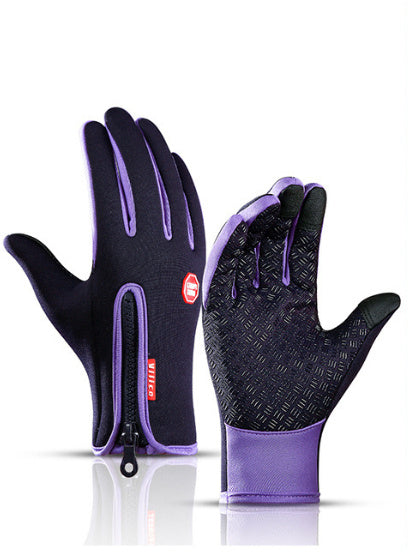 Waterproof Thermal Gloves with Touch Screen – Anti-Slip Winter Riding & Sports Gloves