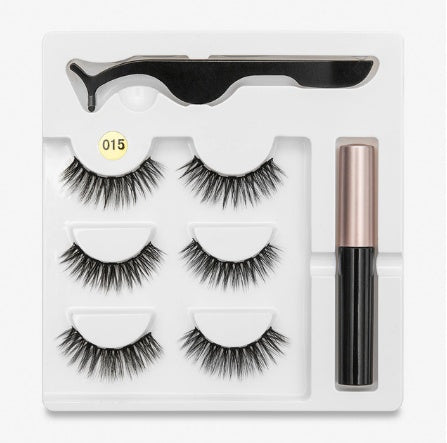 Magnetic False Eyelashes – Reusable Natural Look Lashes with Cotton Band for Effortless Glamour