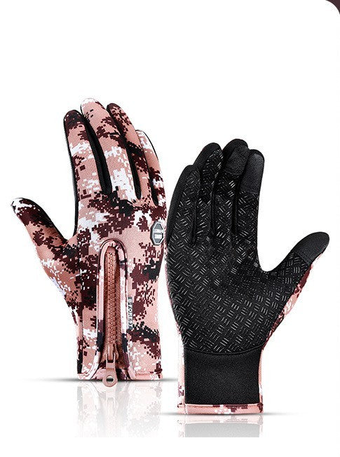 Waterproof Thermal Gloves with Touch Screen – Anti-Slip Winter Riding & Sports Gloves