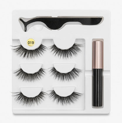 Magnetic False Eyelashes – Reusable Natural Look Lashes with Cotton Band for Effortless Glamour