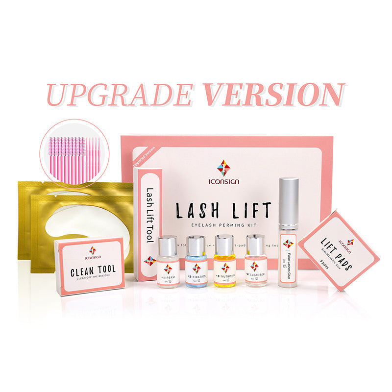 Upgraded Lash Lift Kit – Professional Eyelash Perm & Lifting Set for Long-Lasting Curled Lashes (6–8 Weeks)