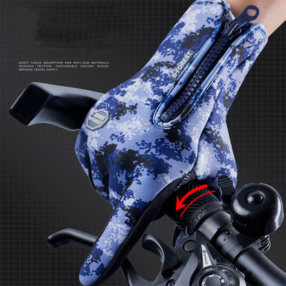 Waterproof Thermal Gloves with Touch Screen – Anti-Slip Winter Riding & Sports Gloves